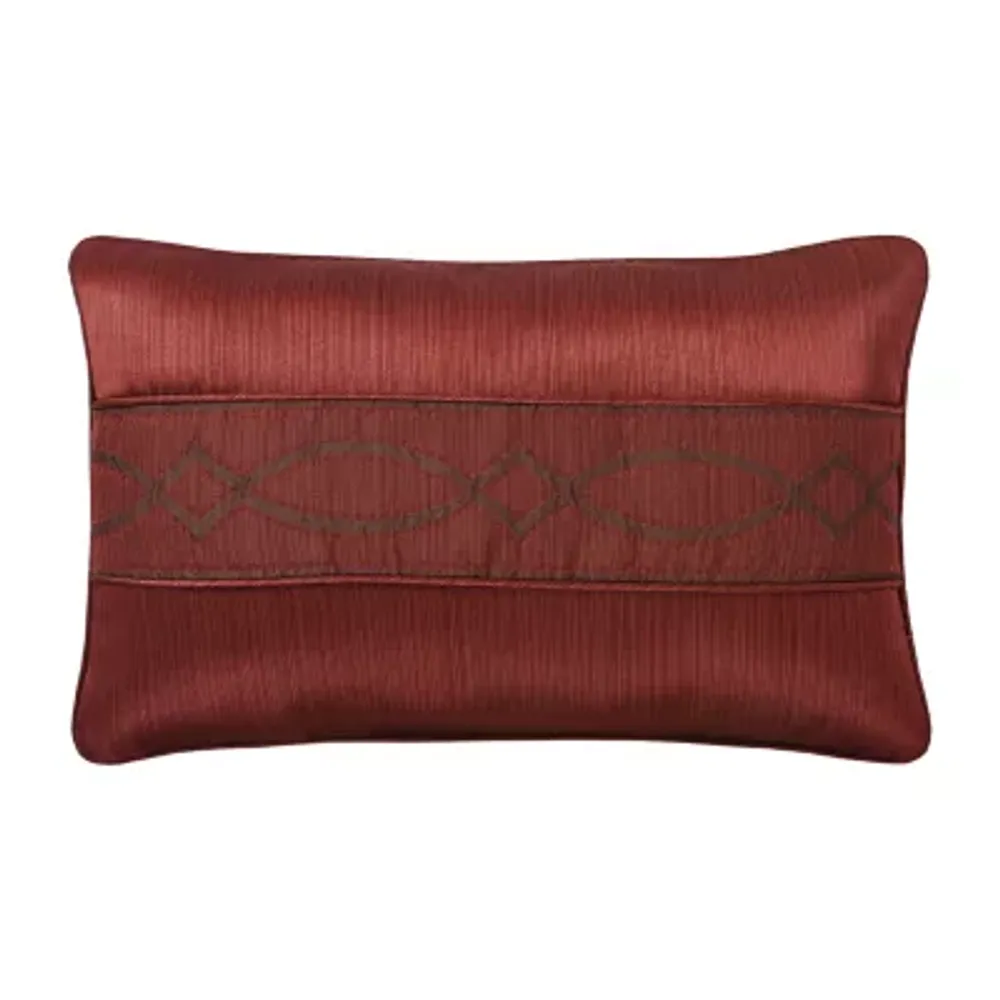 Five Queens Court Chianti Rectangular Throw Pillow