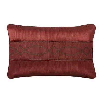 Five Queens Court Chianti Rectangular Throw Pillows