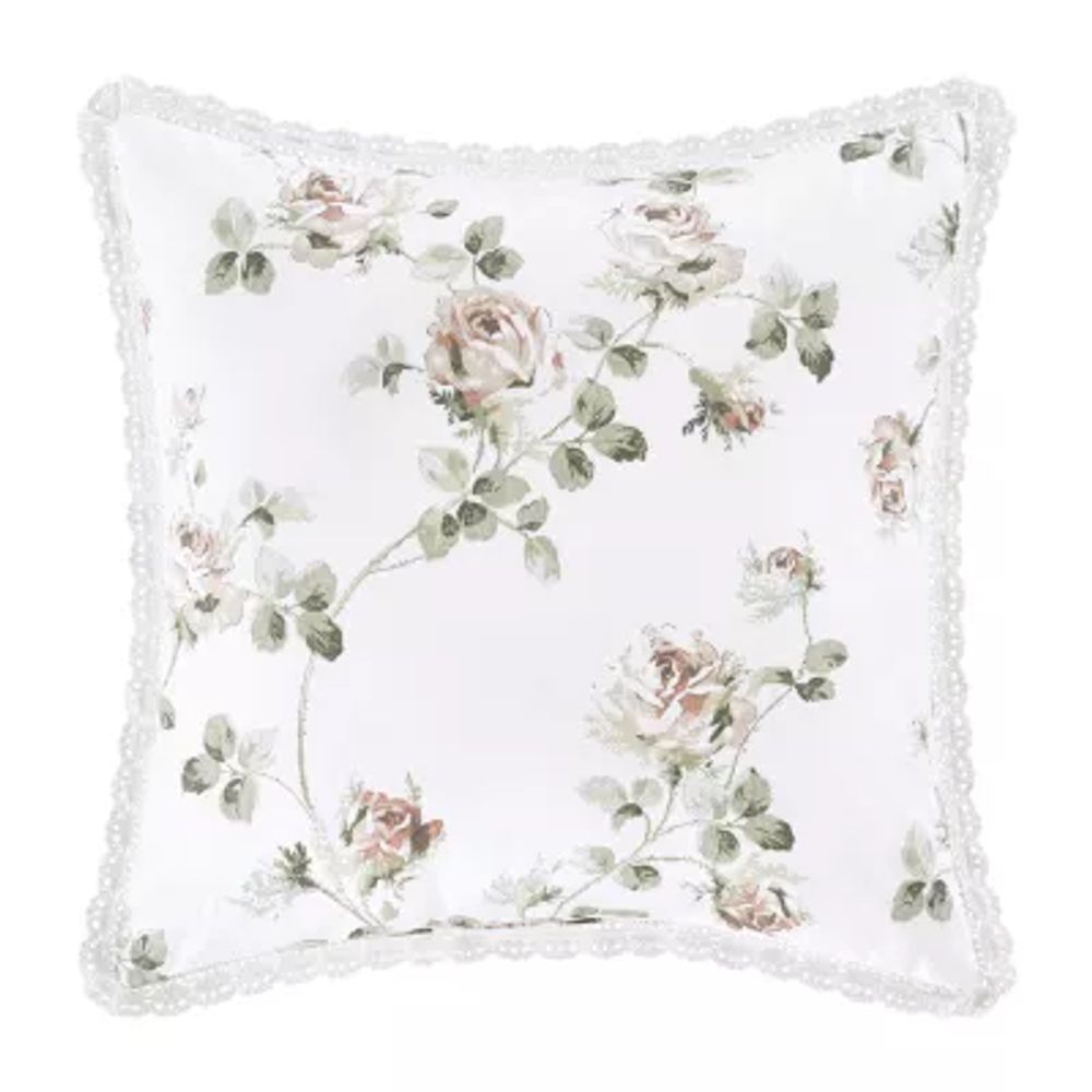 Royal Court Rialto Sage Square Throw Pillows