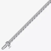 (H-I / I1) 2 CT. T.W. Lab Grown White Diamond 10K Gold 7.25 Inch Tennis Bracelet