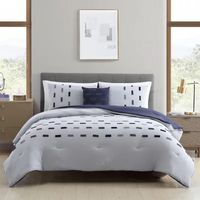 English Laundry Drew 4-pc. Midweight Reversible Embellished Comforter Set