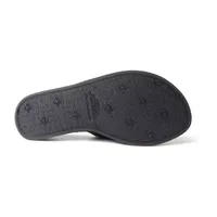 Dearfoams Beatrice Mft Womens Slip-On Slippers