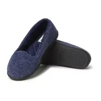 Dearfoams Rebecca Chenille Closed Back Womens Slip-On Slippers