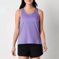 Xersion Womens U Neck Sleeveless Tank Top Tall