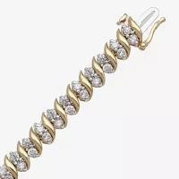 4 CT.T.W. Natural Diamond 10K Yellow Gold Bracelet