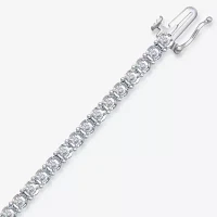 2 CT.T.W. Natural Diamond 10K Gold Tennis Bracelet