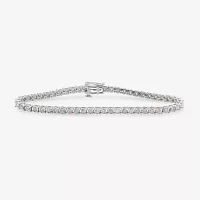 2 CT.T.W. Natural Diamond 10K Gold Tennis Bracelet