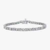 CT. T.W. Natural White Diamond 10K Gold Inch Tennis Bracelet