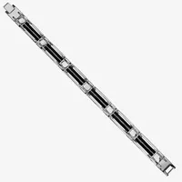 Stainless Steel 8 1/2 Inch Solid Link Bracelet