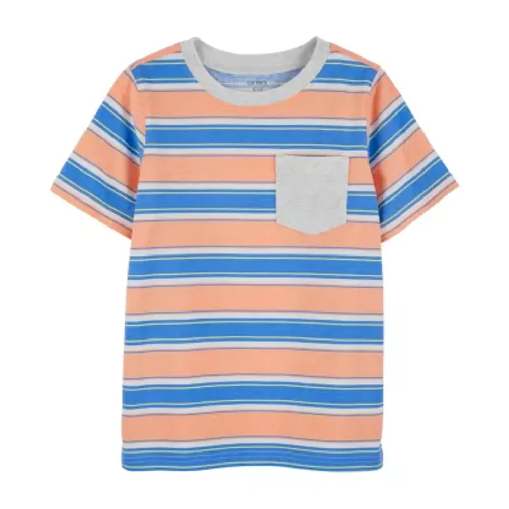 Carter's Little & Big Boys Crew Neck Short Sleeve T-Shirt