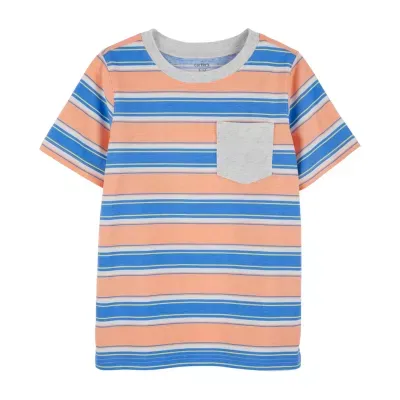 Carter's Little & Big Boys Crew Neck Short Sleeve T-Shirt