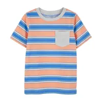 Carter's Little & Big Boys Crew Neck Short Sleeve T-Shirt