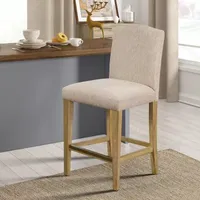 Martha Stewart Connor Counter Height Upholstered Bar Stool