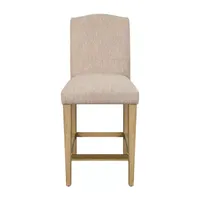 Martha Stewart Connor Counter Height Upholstered Bar Stool