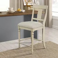 Martha Stewart Fiona Counter Height Upholstered Bar Stool