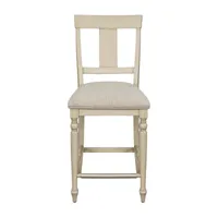 Martha Stewart Fiona Counter Height Upholstered Bar Stool