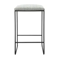 Martha Stewart Hastings Counter Height Upholstered Bar Stool