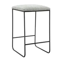 Martha Stewart Hastings Counter Height Upholstered Bar Stool