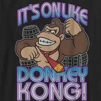 Little & Big Boys Crew Neck Short Sleeve Donkey Kong Super Mario Graphic T-Shirt