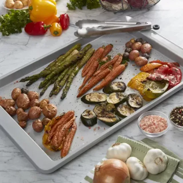 Cuisinart Metal Grip 15 Baking Sheet, Color: Dk Gray - JCPenney