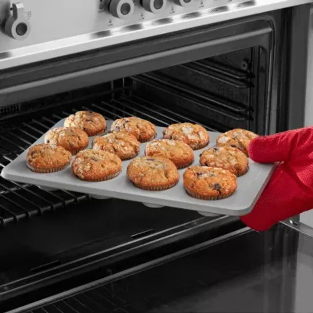 Nordicware Naturals 12-Cup Muffin Pan 45500, Color: Gray - JCPenney