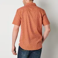 Frye and Co. Mens Short Sleeve Camp Shirt