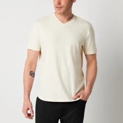 Stylus Mens V Neck Short Sleeve T-Shirt