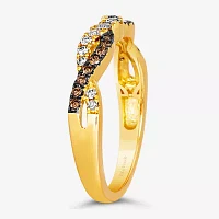 Le Vian® Ring featuring 1/6 CT. Nude Diamonds™  1/8 Chocolate Diamonds® set 14K Vanilla or Honey Gold®