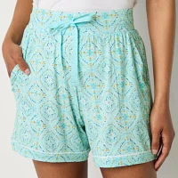 Liz Claiborne Cool and Calm Womens Pajama Shorts