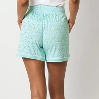 Liz Claiborne Cool and Calm Womens Pajama Shorts