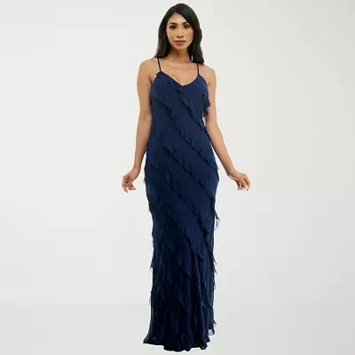 Premier Amour Womens Sleeveless Maxi Dress