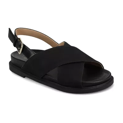 Journee Collection Womens Marinna Flat Sandals
