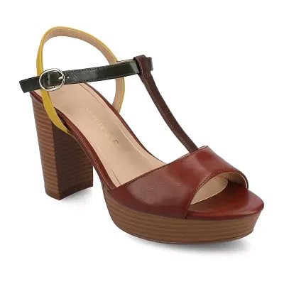 Journee Collection Womens Nalie Heeled Sandals
