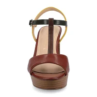 Journee Collection Womens Nalie Heeled Sandals