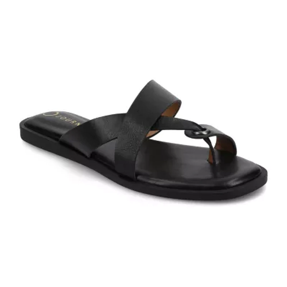 Journee Collection Womens Prizzie Slide Sandals