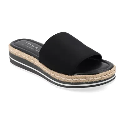 Journee Collection Womens Rosey Slide Sandals