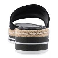 Journee Collection Womens Rosey Slide Sandals