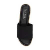 Journee Collection Womens Rosey Slide Sandals