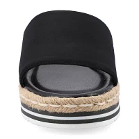 Journee Collection Womens Rosey Slide Sandals