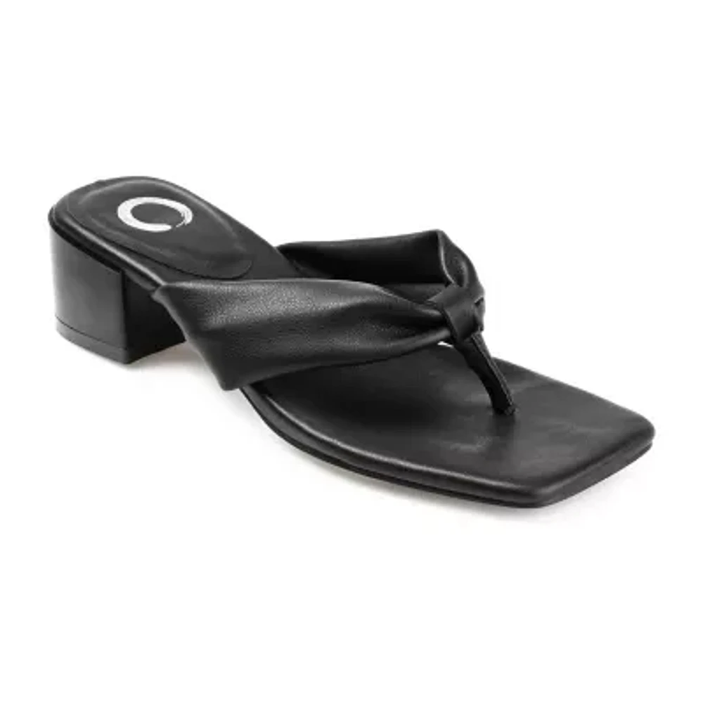 Journee Collection Womens Seelah Heeled Sandals