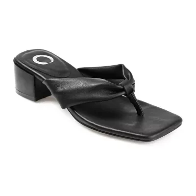 Journee Collection Womens Seelah Heeled Sandals