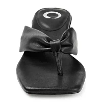 Journee Collection Womens Seelah Heeled Sandals