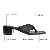 Journee Collection Womens Seelah Heeled Sandals