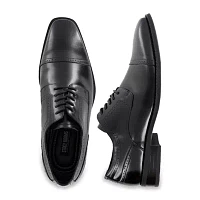 Stacy Adams® Waltham Mens Leather Cap Toe Lace Oxford Dress Shoes