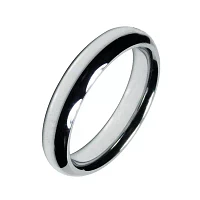 Mens 5mm Cobalt Wedding Band