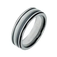 Mens 7mm Cobalt Wedding Band 