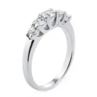 Sparkle Allure Cubic Zirconia Pure Silver Over Brass Band