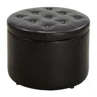 Designs4comfort Round Shoe Ottoman