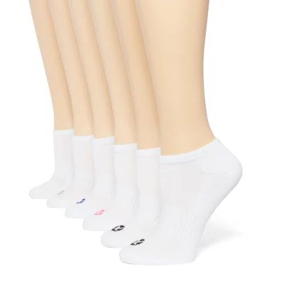 Xersion 6 Pair No Show Socks Womens