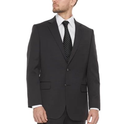 Stafford Super Suit Charcoal Mens Classic Fit Suit Jacket